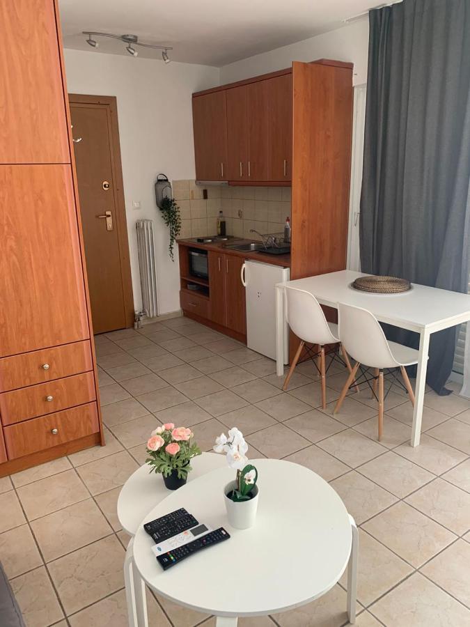 Apartament Modern Studio Large Veranda -Metro Station Suggrou Ateny Zewnętrze zdjęcie