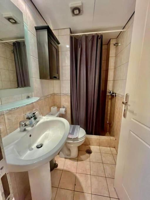 Apartament Modern Studio Large Veranda -Metro Station Suggrou Ateny Zewnętrze zdjęcie